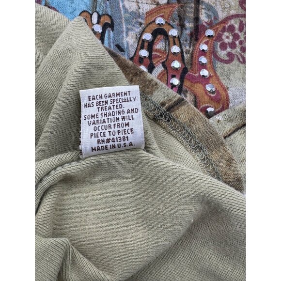 Y2K Vintage Vanilla Sugar T Shirt Top Women Hippie Punk Grunge Tattoo Sleeves - Picture 8 of 8